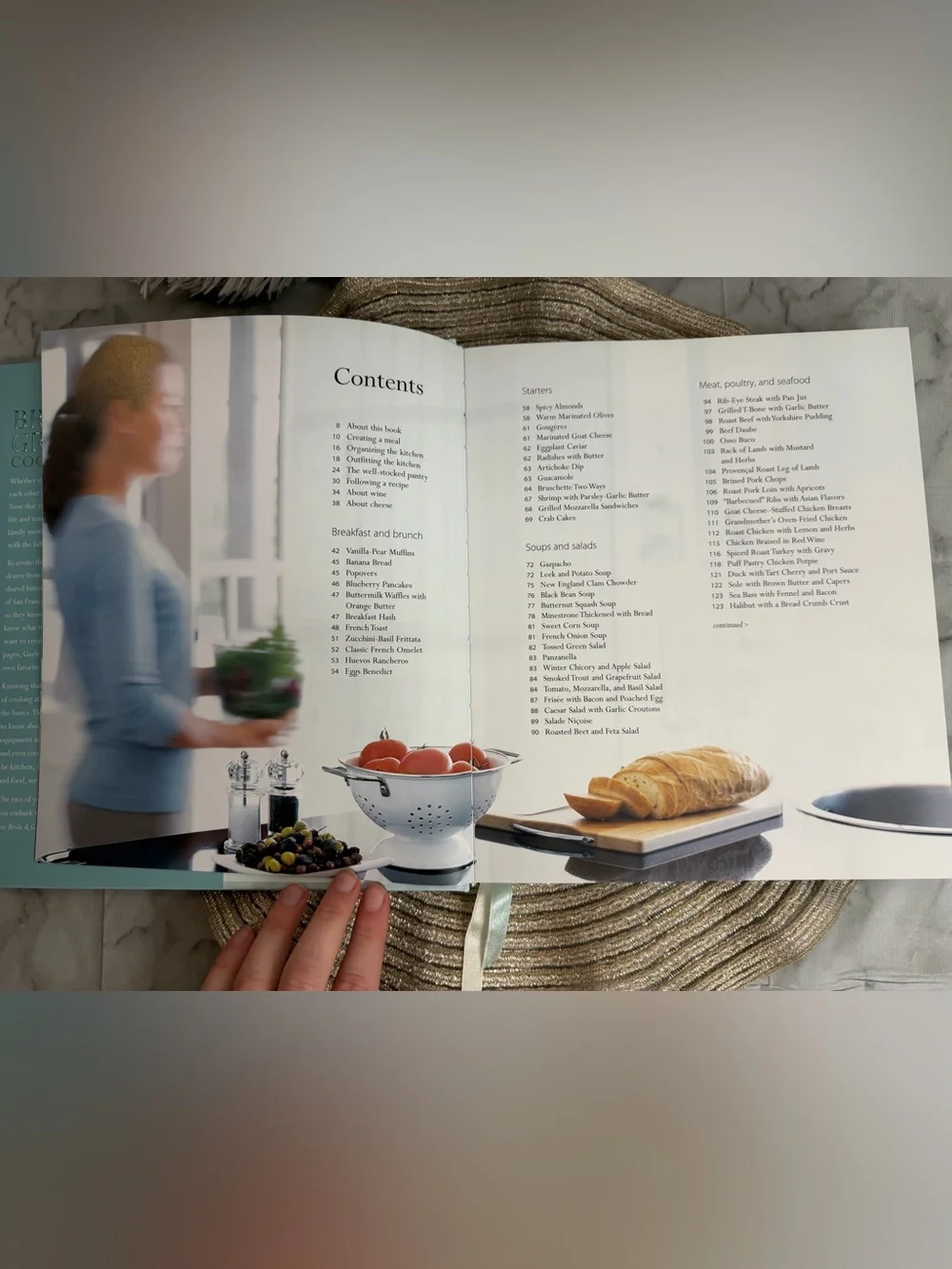 Bride & Groom Cooking Together Cookbook Recipes Williams-Sonoma Hardcover Gift